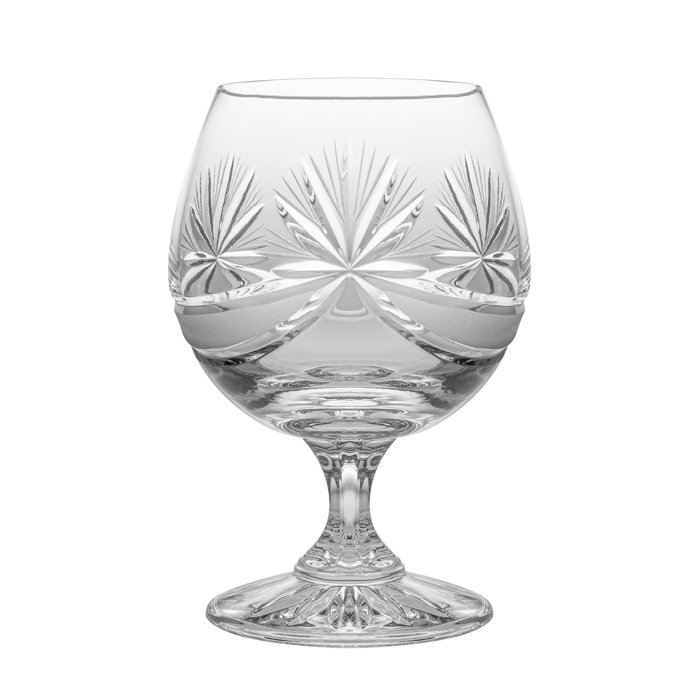 Majestic Crystal Crystal Sherry Brandy Cognac Snifter Glasses